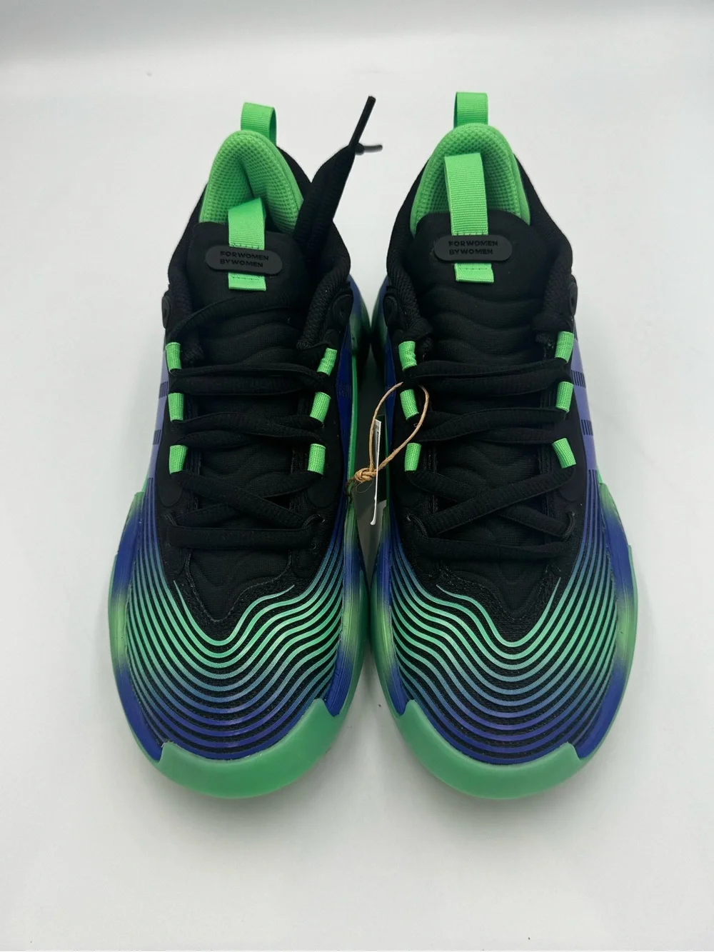 Adidas Exhibit Select 2.0 Pro Metamorphosis Womens 6 Black Green Blue JS0642 NWT